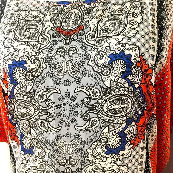 5 for $50!!! Reitmans Bohemian styled paisley tunic, size XXL. - Picture 3 of 4